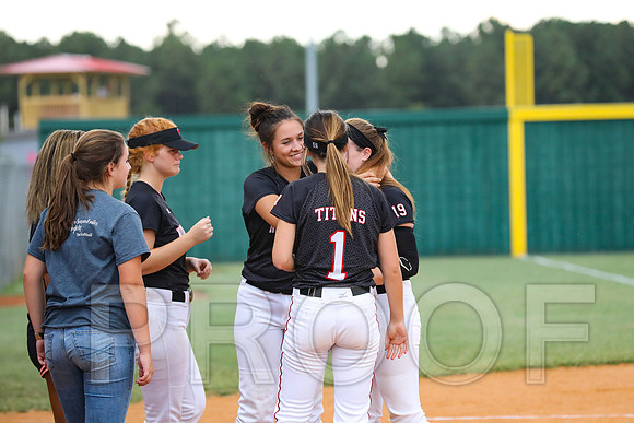North Oconee Softball Senior Night