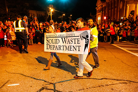Athens Downtown Parade of Lights 2014