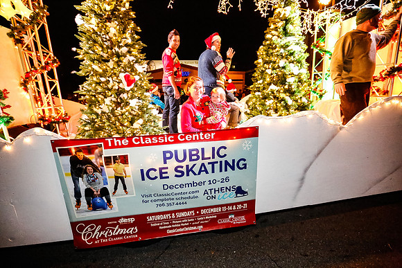Athens Downtown Parade of Lights 2014
