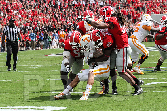 Georgia vs Tennessee Football 2014