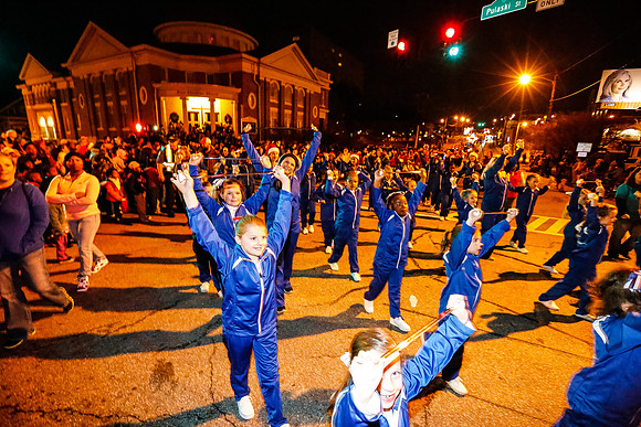 Athens Downtown Parade of Lights 2014