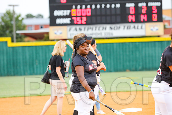 North Oconee Softball Senior Night