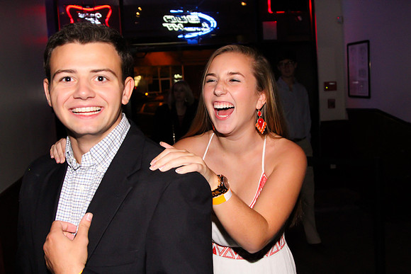 Phi Mu and Chi Omega Tumble and Fall Date Night