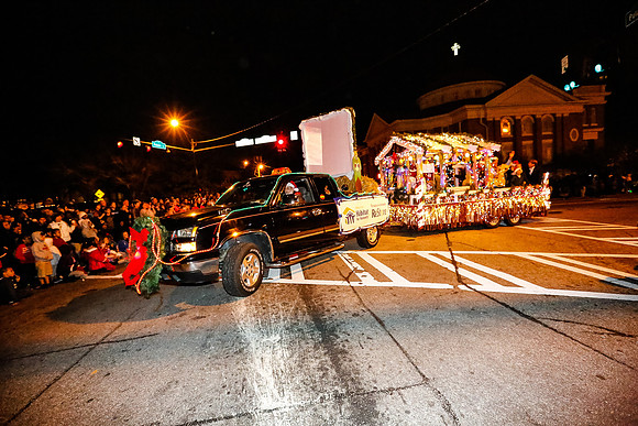 Athens Downtown Parade of Lights 2014