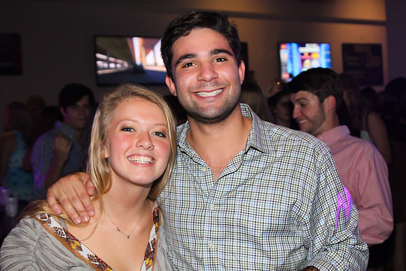 Phi Mu and Chi Omega Tumble and Fall Date Night