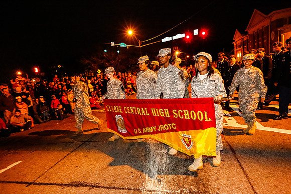 Athens Downtown Parade of Lights 2014