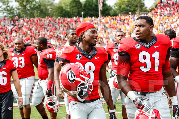 Georgia vs Tennessee Football 2014