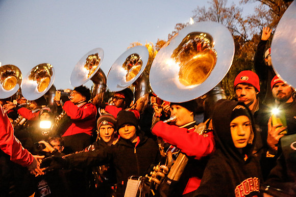 Georgia vs Auburn 2014