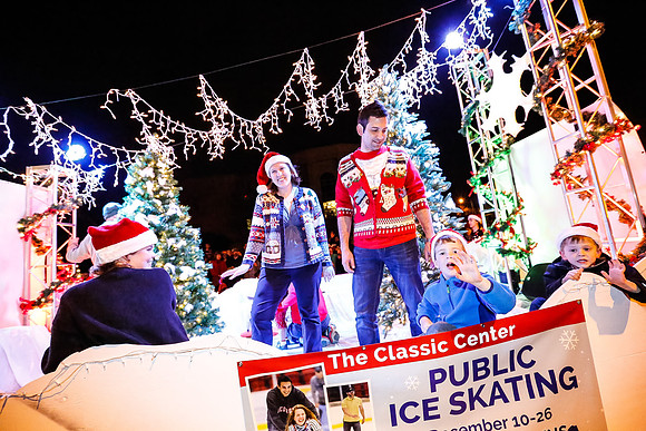 Athens Downtown Parade of Lights 2014