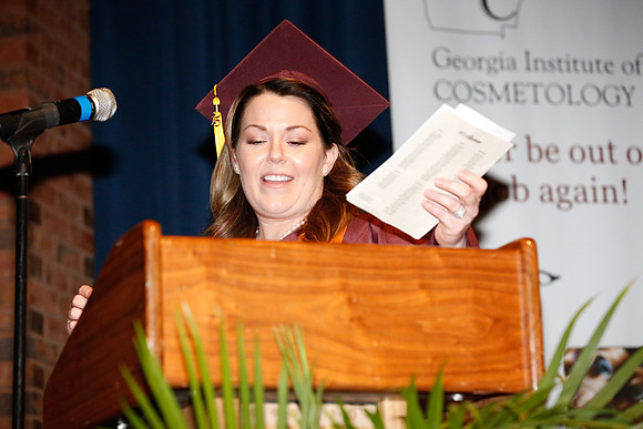 Georgia Institute of Cosmetology Graduation 2015