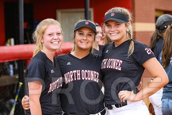 North Oconee Softball Senior Night