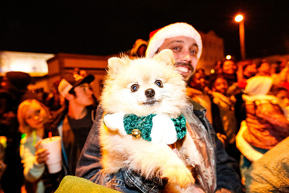 Athens Downtown Parade of Lights 2014