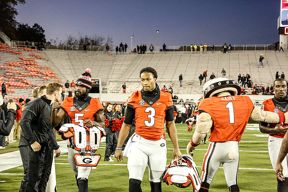 Georgia vs Auburn 2014