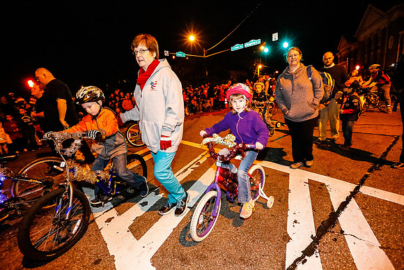 Athens Downtown Parade of Lights 2014