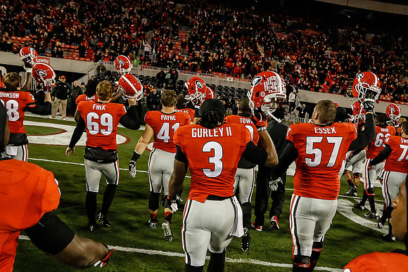 Georgia vs Auburn 2014