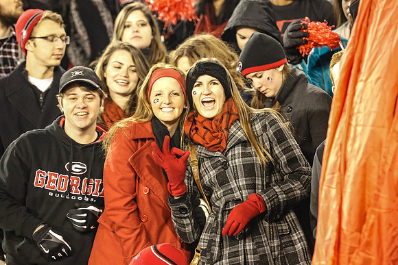 Georgia vs Auburn 2014