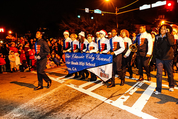 Athens Downtown Parade of Lights 2014