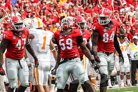 Georgia vs Tennessee Football 2014