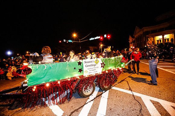 Athens Downtown Parade of Lights 2014