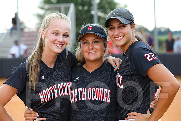 North Oconee Softball Senior Night