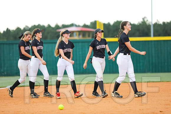 North Oconee Softball Senior Night