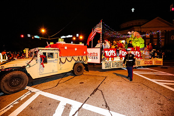 Athens Downtown Parade of Lights 2014