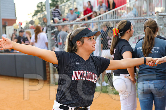 North Oconee Softball Senior Night