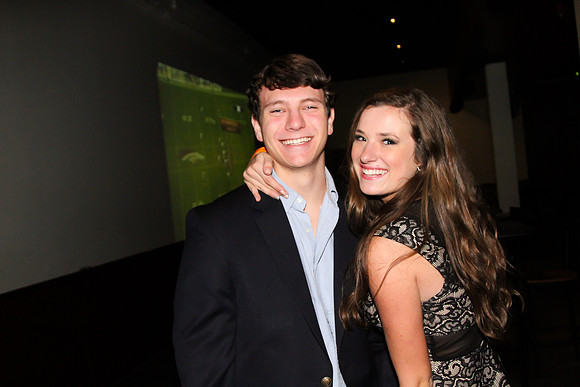Phi Mu and Chi Omega Tumble and Fall Date Night