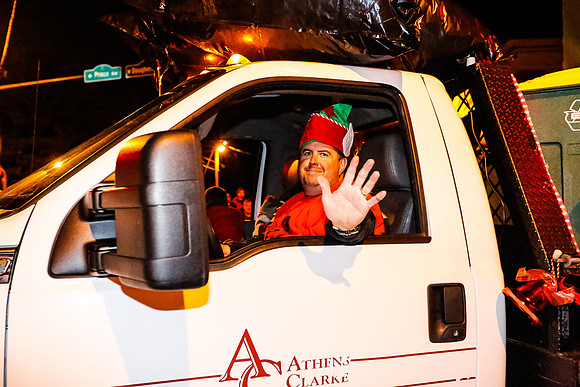 Athens Downtown Parade of Lights 2014